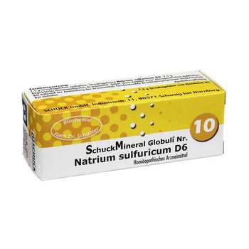 SCHUCKMINERAL Globuli 10 Natrium sulfuricum D6