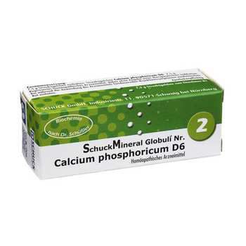 SCHUCKMINERAL Globuli 2 Calcium phosphoricum D 6