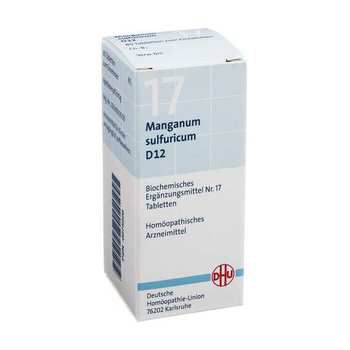 BIOCHEMIE DHU 17 Manganum sulfuricum D 12 Tabl.