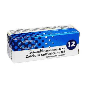 SCHUCKMINERAL Globuli 12 Calcium sulfuricum D6