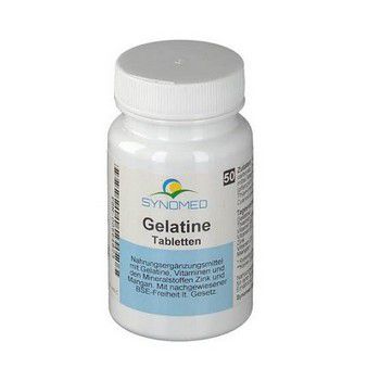 GELATINE Synomed Tabletten