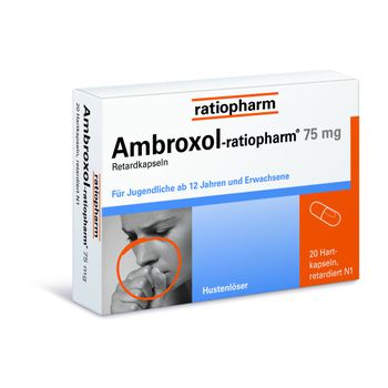 AMBROXOL ratiopharm 75 mg Hustenlöser Retardkaps.