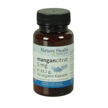 MANGAN Citrat 5 mg NHC Kapseln