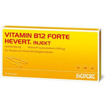Vitamin B12 forte Hevert injekt Ampullen 10 St.