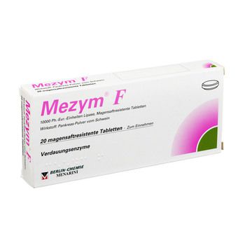 MEZYM F magensaftresistente Tabletten