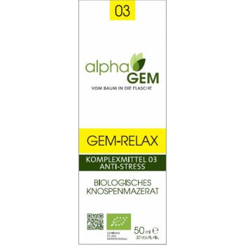 AlphaGem GC 03 GEM-RELAX biologisches Knospenmazerat