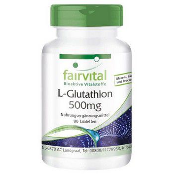 FAIRVITAL L-Glutathion 500mg