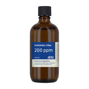 Kolloidales Silber (Silberwasser) 200 ppm