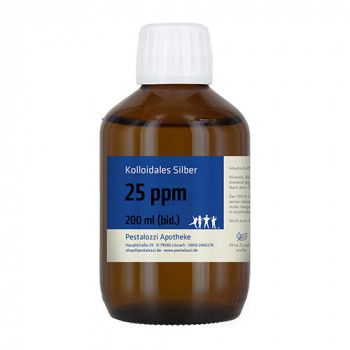 Kolloidales Silber bidest. (Silberwasser) 25 ppm