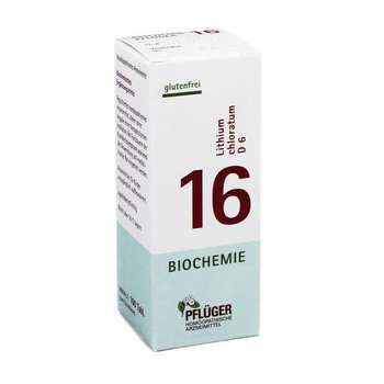 BIOCHEMIE Pflüger 16 Lithium chloratum D 6 Tabl.
