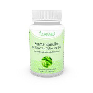 BURMA Spirulina m.Chlorella Selen+Zink Tabletten