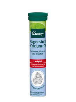 KNEIPP Magnesium+Calcium Brausetabletten