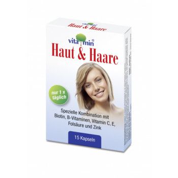 HAUT+HAARE Vitamin Natur Pharma Kapseln