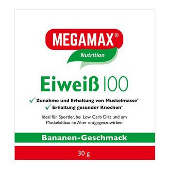 EIWEISS 100 Banane Megamax Pulver