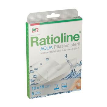 RATIOLINE aqua Duschpflaster Plus 10x15 cm steril