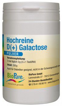 HOCHREINE D+ Galactose Pulver