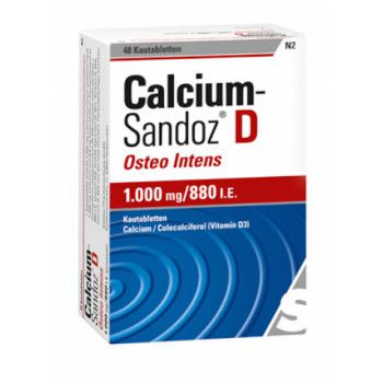 CALCIUM SANDOZ D Osteo intens Kautabletten