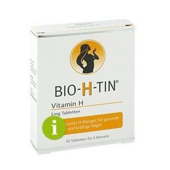 BIO-H-TIN Vitamin H 5 mg für 2 Monate Tabletten