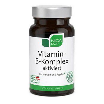 NICAPUR Vitamin B-Komplex aktiviert Kapseln