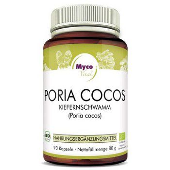 PORIA COCOS-Pilzpulver-Kapseln Bio