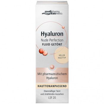 HYALURON Nude Perfection getönt.Fluid LSF 20 hell