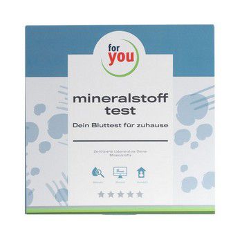 FOR YOU mineralstoff-Test
