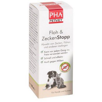 PHA Floh & ZeckenStopp Pumpspray f.Hunde/Katzen