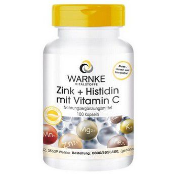 Zink + Histidin mit Vitamin C