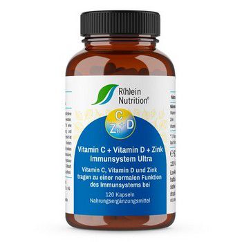 VITAMIN C+VITAMIN D+Zink Immunsystem Ultra Kapseln