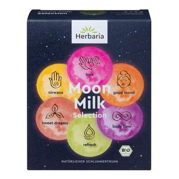 HERBARIA Moon Milk Selection Mixpackung Bio Pulver