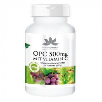 OPC 500 mg mit Vitamin C Tabletten