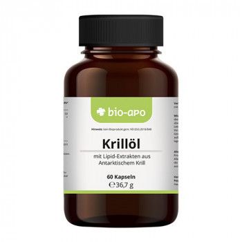 BIO-APO Krillöl Kapseln bioverfügbare Omega-3-Fettsäuren