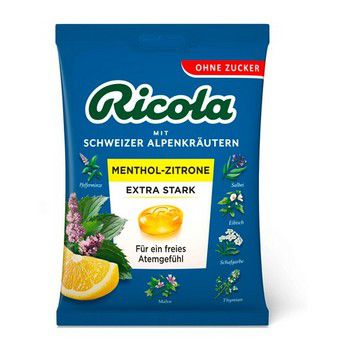 RICOLA o.Z.Beutel Menthol-Zitrone extra stark Bon.