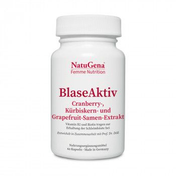 BLASEAKTIV Cranberry+Vitamin B2+Biotin vegan Kaps.