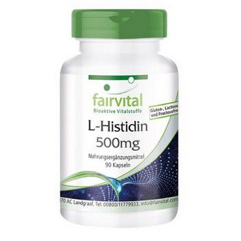 FAIRVITAL L-Histidin 500mg