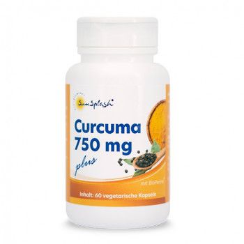 Sunsplash Curcuma 750 mg plus Kapseln