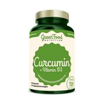 Greenfood Nutrition Curcumin + Vitamin D3