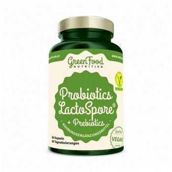 Greenfood Nutrition Probiotics Lactospore + Prebiotics
