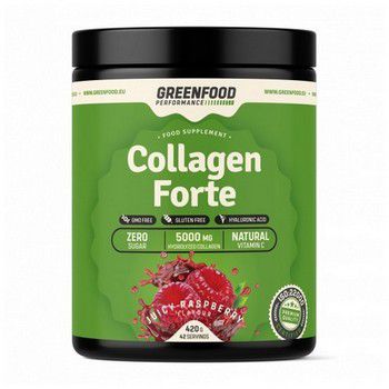 Greenfood Performance Collagen Forte Juicy raspberry