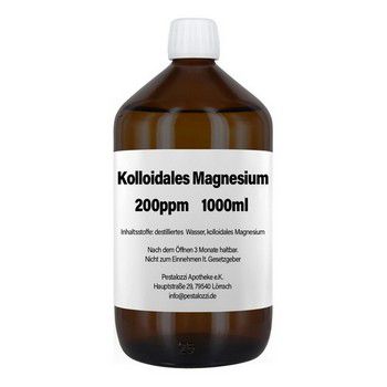 Kolloidales Magnesium 200ppm