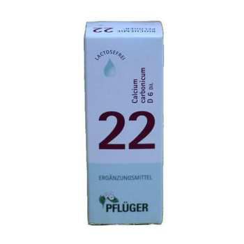 BIOCHEMIE Pflüger 22 Calcium carbonicum D 6 Tropf.