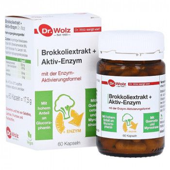 BROKKOLIEXTRAKT+Aktiv-Enzym Dr.Wolz msr.Kaps.